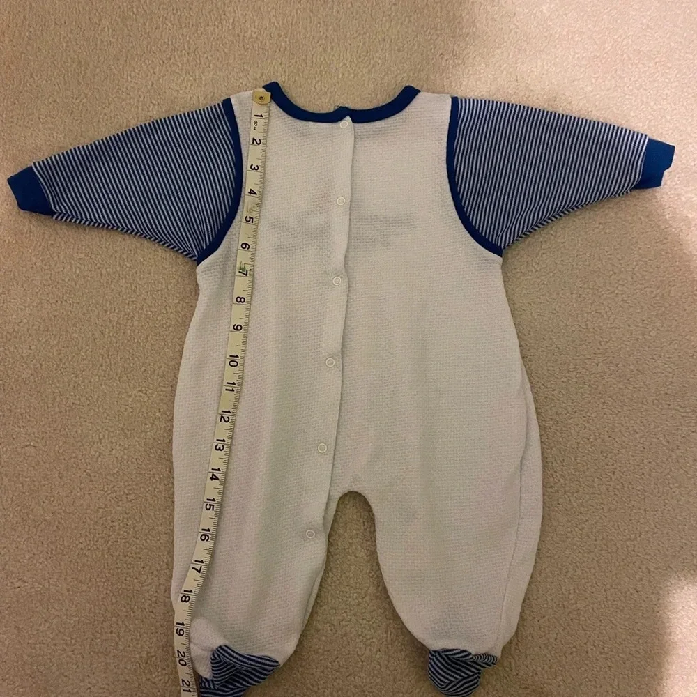 Vintage Gerber sailor baby onsie-large EUC